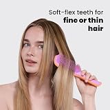 Tangle Teezer Fine & Fragile Ultimate Detangler Hairbrush Apricot Lilac view 4