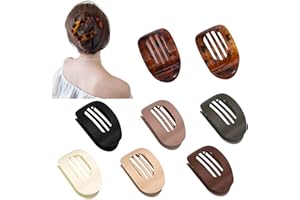 8 Pack Flat Hair Claw Clips for Women Nonslip French Hair Clips for Thick, Thin, Long, or Short Hair Tortoise Shell Comfortab