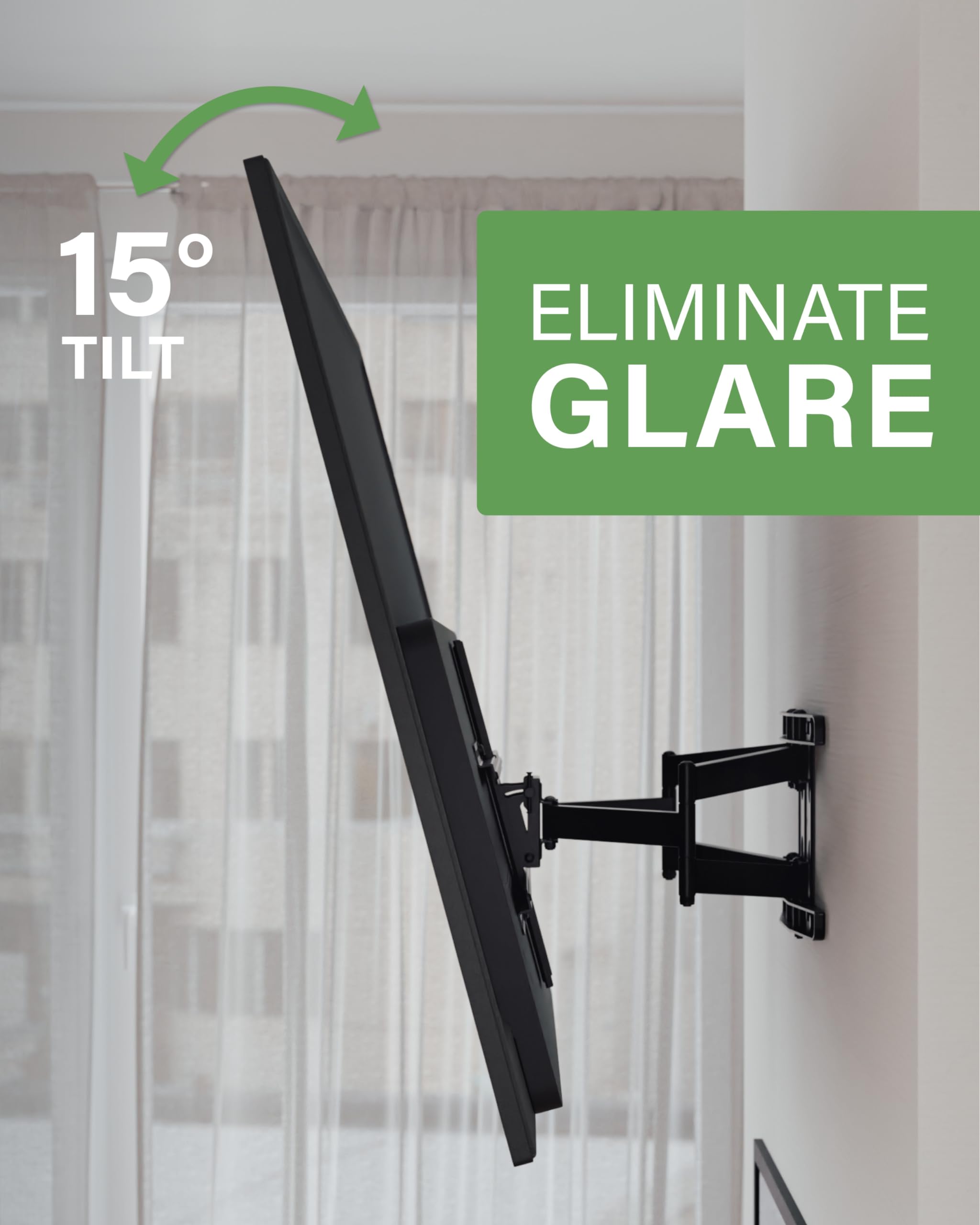 SANUS Premium Full Motion TV Mount for 42