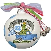 North Carolina Tar Heels Magnolia Lane Go Heels Truck Ceramic Ornament