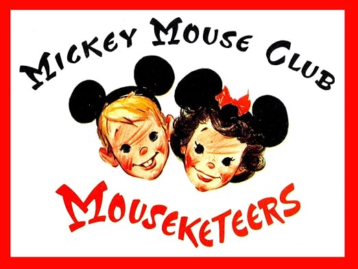 Mickey Mouse Club Mouseketeers Vintage Art 2 