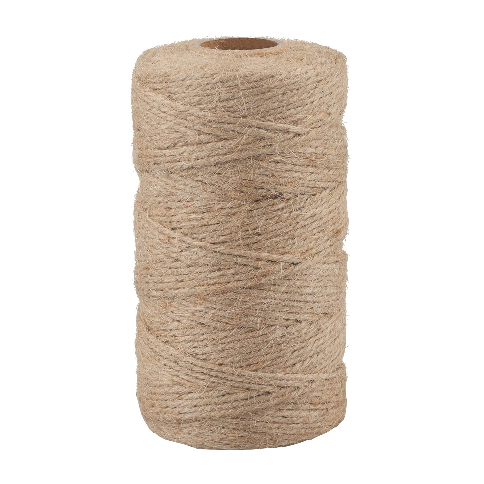 KINGLAKE 100m Garden Twine Natural, 1.5mm Brown Jute Twine Craft String Twine for Crafts, Gift wrapping,Gardening,Packing,Christmas Decoration
