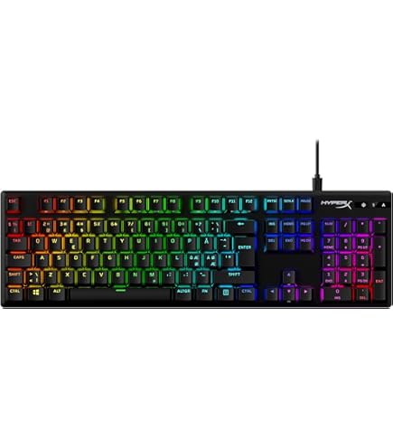 Amazon.com: HyperX Alloy Origins Core PBT HX Red Mechanical
