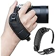 Neewer Camera Wrist Strap with 1/4" Arca Type Quick Release Plate for RS3 Pro RS3 RS2 RSC2 Camcorder DSLR Camera Hand Grip Compatible with Canon R5 R6 Nikon Zf Z30 Sony ZV-E10 Fujifilm X-T5, CA071