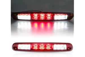 Tresound 3rd Third Brake Light For 2007-2013 Chevy Silverado/GMC Sierra 1500 2500HD 3500HD Cargo Light LED High Mount Lamp Tail Light (Red)