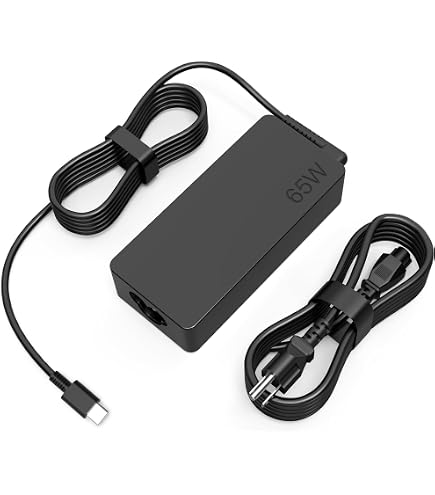 Amazon.com: 65W USB-C Charger for Lenovo ThinkPad L14 Gen 5 21L1