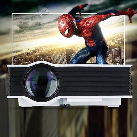 Excelvan® UC40 800 Lúmenes Mini Proyector Multimedia LED Home ...