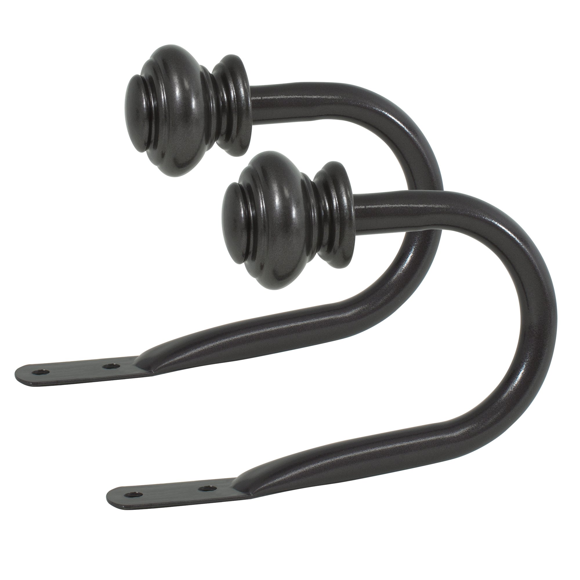 Decopolitan Urn Holdback Pair, Bronze