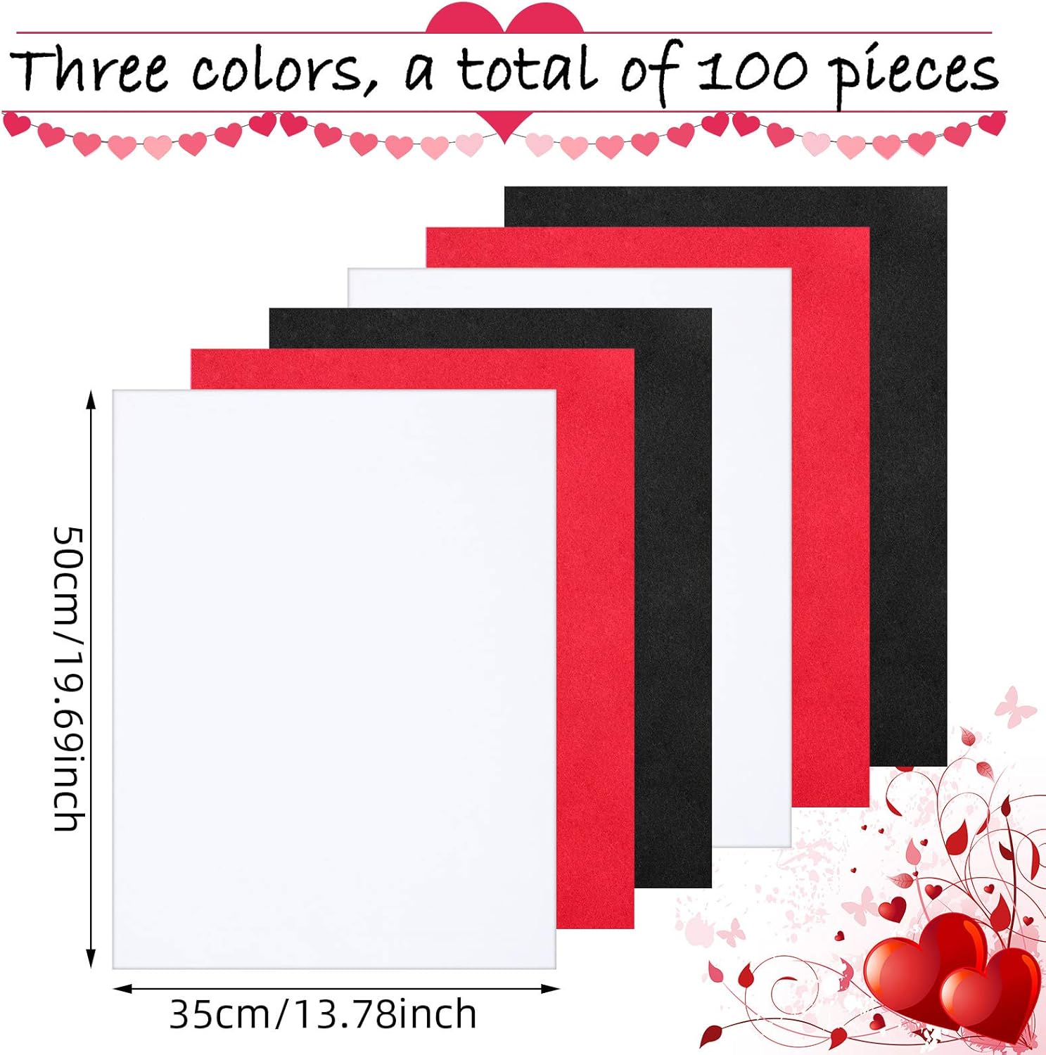 100 Sheets Halloween Tissue Paper Present Wrapping Paper 31st of October Holiday Art Tissue for DIY Veterans Day Wrapping Party Favor 13.78 x 19.69 Inch (Black - Image 3