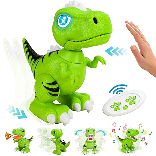 STEAM Life Walking Dinosaur Toys for Kids 3-5 5-7, Lights Up Robot Toys for  Kids Dinosaur with Mouth Moves Roars Electronic Dino Toys Robot Dinosaur