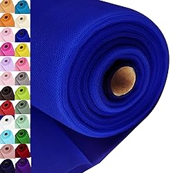 Royal Blue Tulle Fabric Roll Spool Bolt