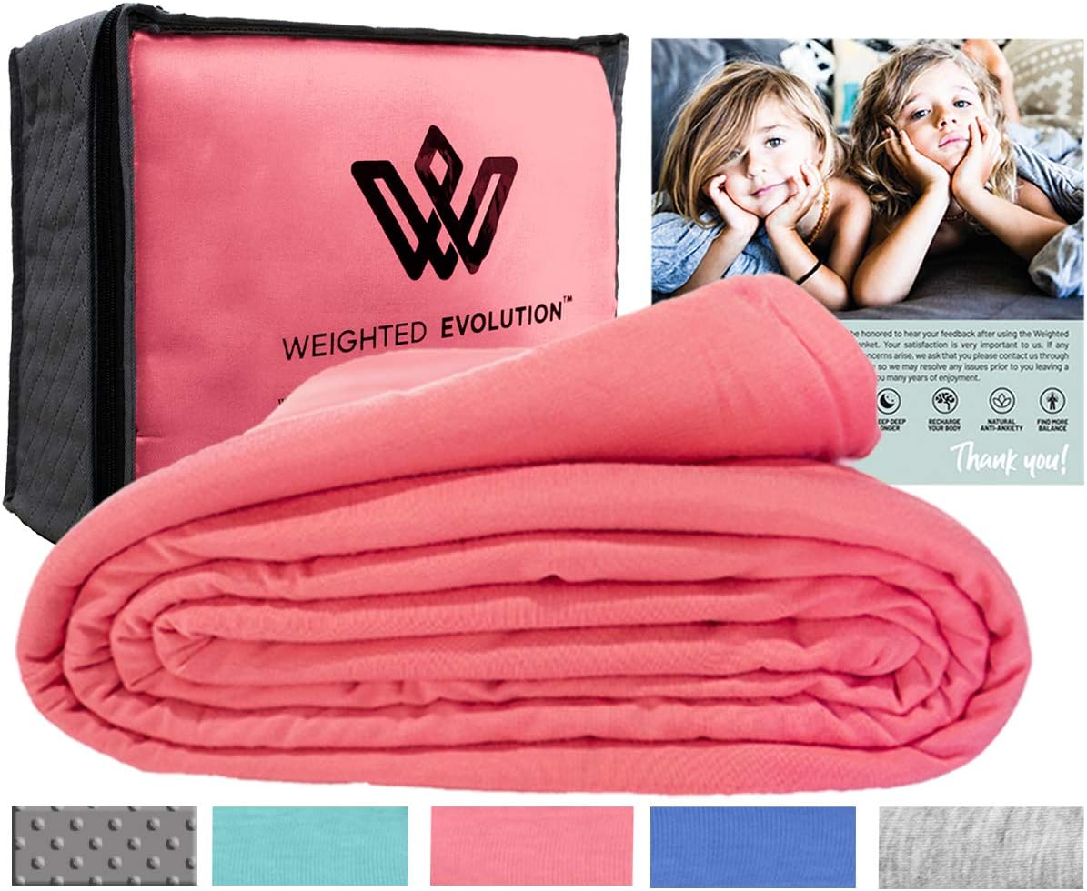 Amazon.com: Weighted Evolution Premium Cooling Organic Bamboo Knit