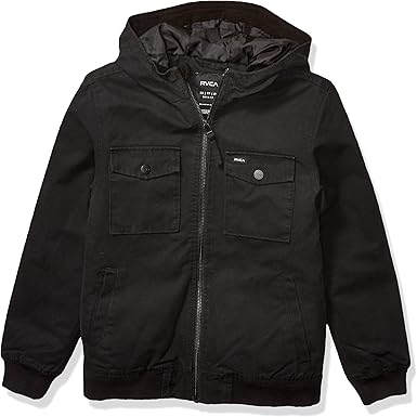 rvca hooded bomber ii jacket
