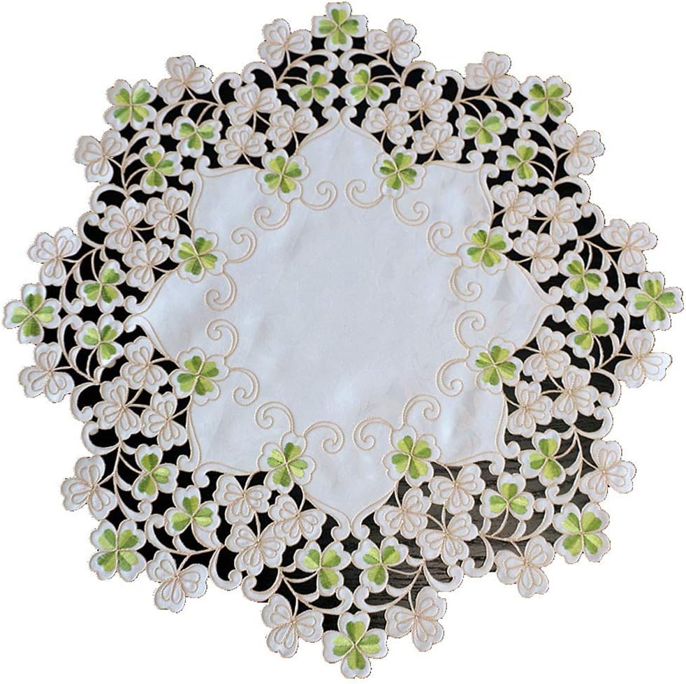 Home and Kitchen Non-slip Placemat/Dining Table Decoration Placemats/Coasters,Openwork placemat,used for fabric coffee table/dining table(15X15CM)