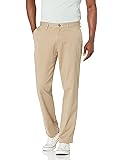 Nautica Men's Classic Fit Flat Front Stretch Solid