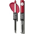 Revlon Liquid Lipstick with Clear Lip Gloss, ColorStay Overtime Lipcolor, Dual Ended with Vitamin E, 140 Ultimate Wine, 0.07 Fl Oz