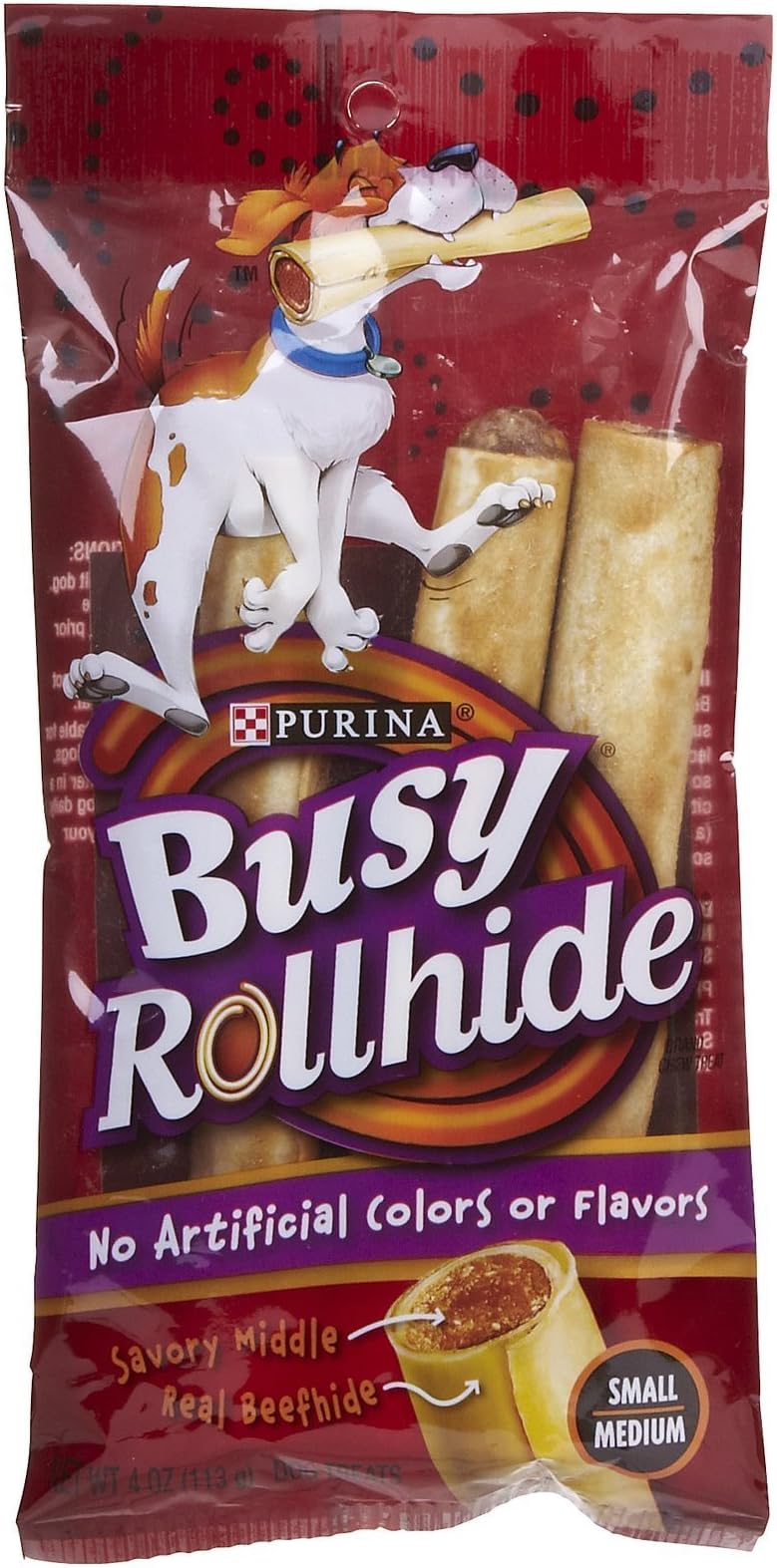 Busy Bone Busy Rollhide - 3 Pack