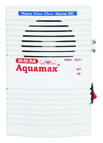 SSM Aquamax Water Over Flow Alarm - DC With 15 Meter Wire & Sensor / DC