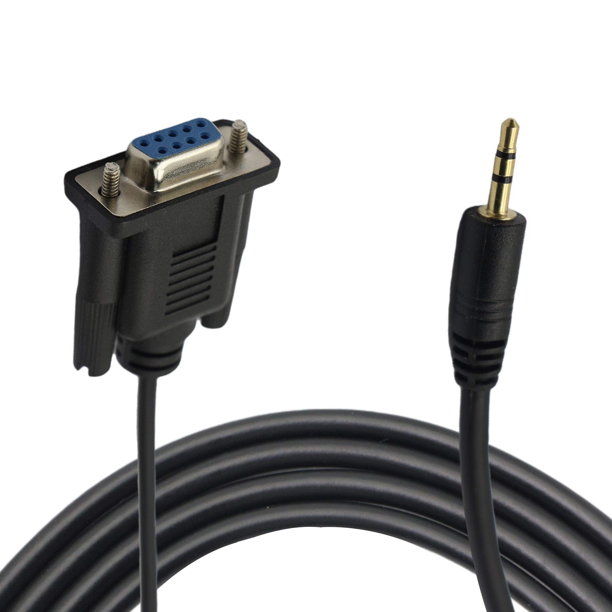 DB9 Female to 2.5mm,Stereo 2.5 mm Jack to DB9-F 9Pin RS232 Serial Port Converter Cable