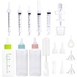 Cassielhouse Pet Feeding Bottle,pet Feeding Tool,Pet Syringe,Pet Nursing kit,Pet Puppy Bottles,Pet Pill Shooter Dispenser,Dog