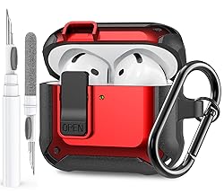 Olytop for Airpods 4 Case with Lock Clid, Rugged