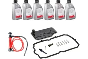 Transmission Service Kit: 6L ATF (Blue), Filter, Gaskets, Pan Bolts + Pump Laipz compatible with Mercedes 2011-2017 Select Models