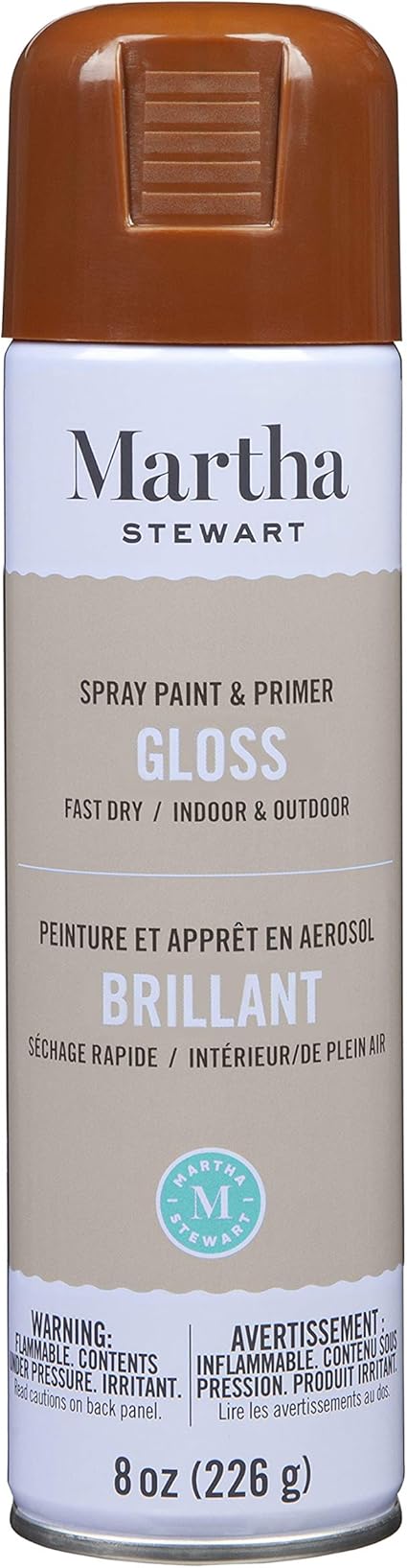 Martha Stewart Paint Primer 8oz Gloss Spray Paint Chestnut Brown Fast Drying Diy Crafts Amazon In Home Kitchen Martha Stewart Paint Primer 8oz Gloss Spray Paint Chestnut Brown Fast Drying Diy Crafts Amazon In Home Kitchen