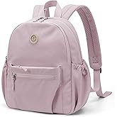 GOLF SUPAGS 10L Mini Backpack Lightweight Nylon Daypack for Women, Small City Pack, Versatile Ladies Backpack for Shopping & Travel, Pinkish