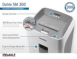 Dahle ShredMATIC SM 300 Auto Feed Paper