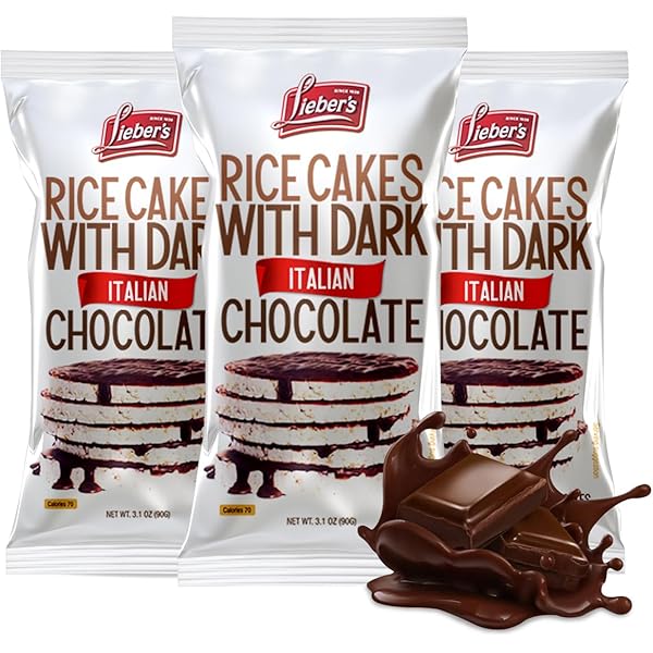Rice cake & Harry③ Stew Leonard's Rice Cakes Chocolate Drizzled Rice Cakes Same-Day