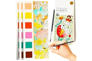 FQKIOMY Water Coloring Book,Paint with Water Books for Kids Ages 3-5,Watercolor Mess Free Coloring for Toddlers 2-4,Creative Arts and Crafts & Airplane Travel Essentials Toys for Boys Girls