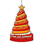 Hotdog 2 Side Printed Acrylic Ornament, Hot Dog Ornaments for Christmas Tree, Funny Christmas Ornaments, Food Ornaments, Food Gifts for Women, Funny Gift, Ornament Funny, for Grandkids