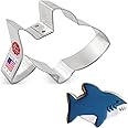 Baby Shark Cookie Cutter, 4" Made in USA by Ann Clark