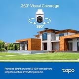 Tapo C510W 2K Outdoor WiFi Security Camera Pan Tilt 360 Motion Tracking Color view 7