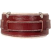 Occidental Leather Stronghold Comfort Belt System - Medium, OxyRed - Wide 5” Belt for More Back Support - Heavy-Duty Buckles & Belt Loops to Minimize Bag Sliding - Made in USA