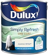 Dulux Simply Refresh Matt Emulsion Paint Jasmine White 2.5L view 3