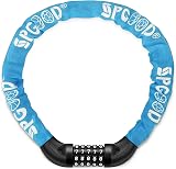 SPGOOD Bike Lock 830mm Heavy Duty Chain 7mm Hardened Steel 5-Digit Code