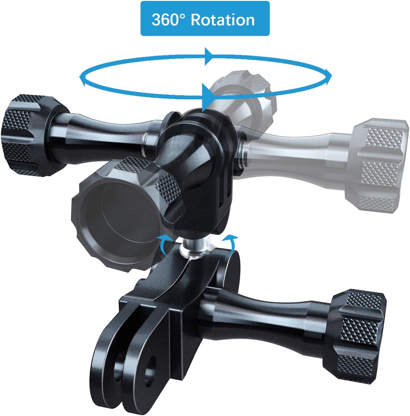 Sametop Aluminium Ball Joint Mount Swivel Arm Mount with Wrench Compatible with GoPro Hero 13, 12, 11, 10, 9, 8, 7, 6, 5, 4 - Image 4