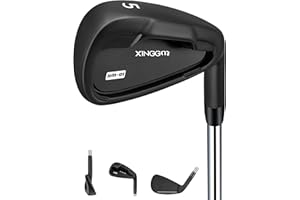 XINGGM XM-01 Individual Golf Irons or Golf Irons Set - Premium Men Golf Club Iron with Steel Shaft for Right Hand Golfers Stiff Flex