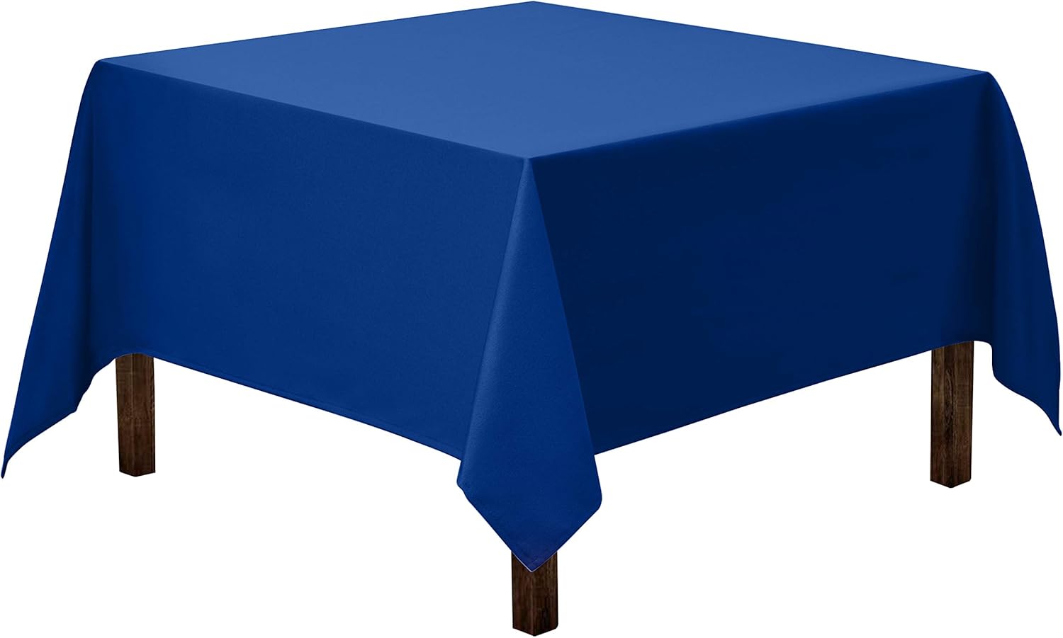 Gee Di Moda Square Tablecloth 70 x 70 Inch Royal Blue