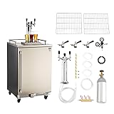 VEVOR Beer Kegerator, Triple Tap Commercial Draft