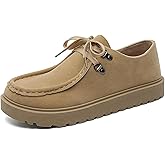 QIJOZXN Men's Width Toe Box Slip-on Loafers Comfortable Lightweight Casual Walking Shoes with Arch Support Non-Slip Moccasin Boat Loafers