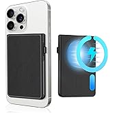 SHANSHUI Magnetic Phone Wallet, MagSafe Compatible for iPhone 12/13/14/15 Series, Black