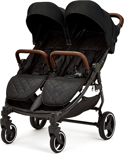 Ickle Bubba Venus Double Stroller Twin Pushchair Birth to 15kg per Seat
