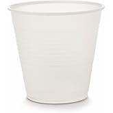 Medline Disposable Cold Plastic Drinking Cup, 5 Oz (Pack Of 2500)