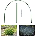 Greenhouse Hoops for Raised Beds, Detachable Support Hoops Frame for Garden Netting and Plant Blanket Cover, Rust-Free Fiberg
