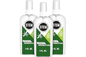 Stem Repels Mosquitoes: Mosquito Repellent Spray With Botanical Extracts; 4 fl oz (Pack Of 3)