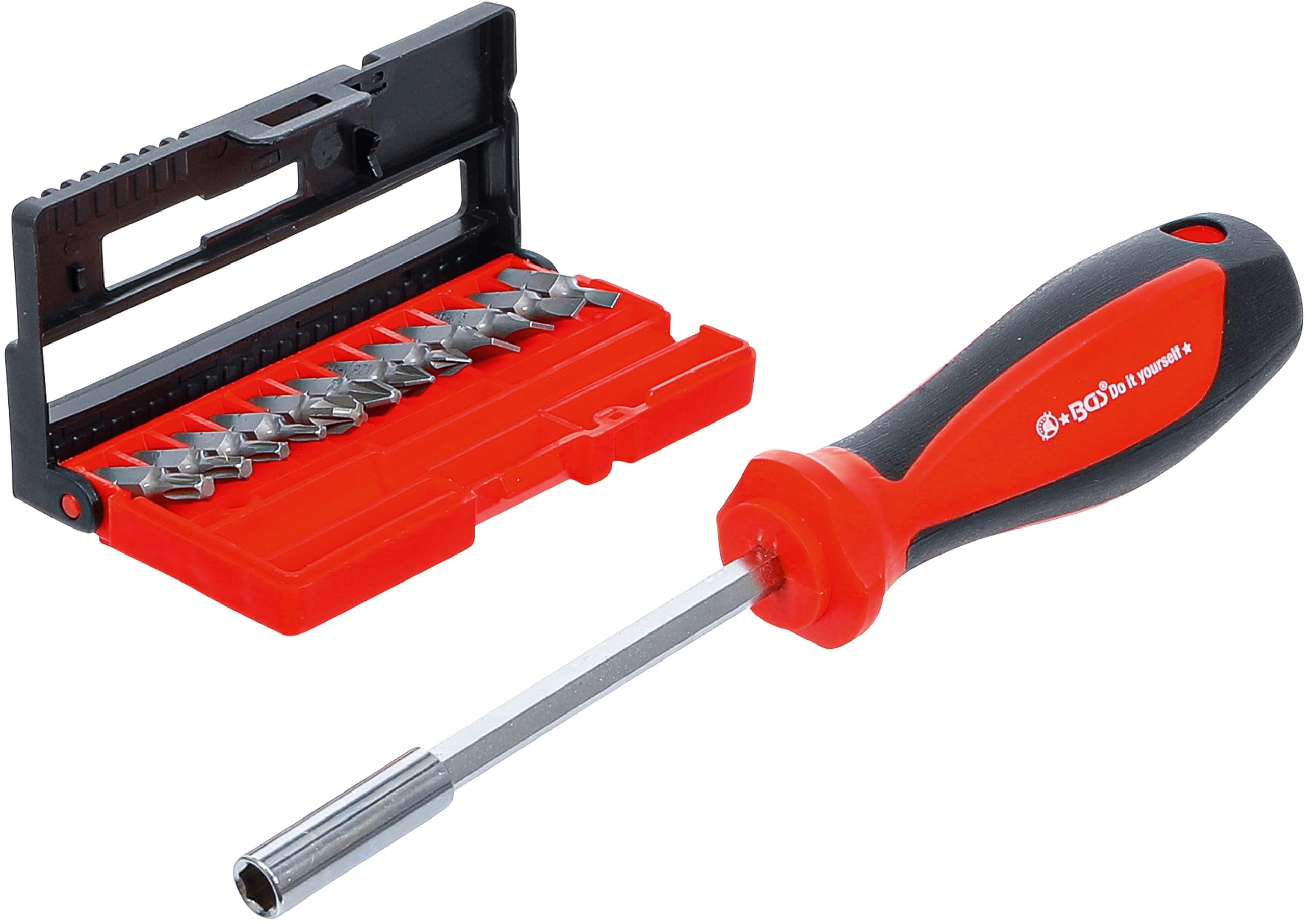 BGS Diy 35820 | Screwdriver Bit Set | 13 pcs.