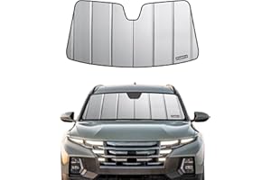 Pigenius Car Windshield Sun Shade fits 2022-2024 Hyundai Santa Cruz/Tucson,Car Window Shades-Safeguard