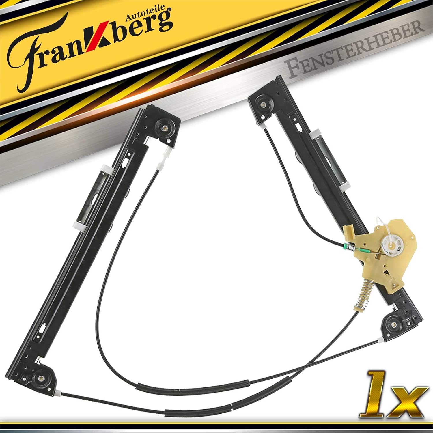 Frankberg Electric Window Regulator Without Motor Front Right Compatible with M.i.n.i R50 R53 1.4L 1.6L Hatchback 2001-2005 Replace# 51337039452